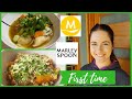 FIRST TIME COOKING MARLEY SPOON | UNBOXING, REVIEW & COOK WITH ME 2 MEALS