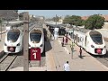 Sngal  mise en service du train express rgional de dakar  afp images