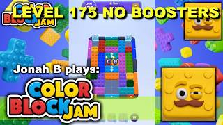 Color Block Jam Level 175 No Boosters