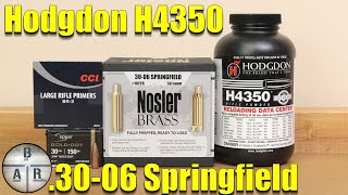 .30-06 Springfield - Hodgdon H4350 with the Speer 150 Gold Dot