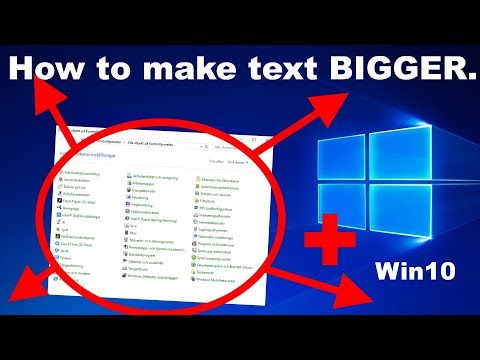 How To Make Text Bigger In Windows 10/8/7 (In Apps & Menu Bars) hqdefault
