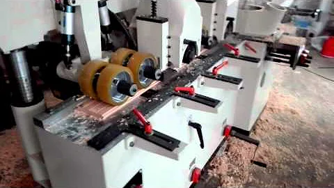 High precision and high speed Four Side Moulder/planer--- QINGDAO YICH Mechnical Technology