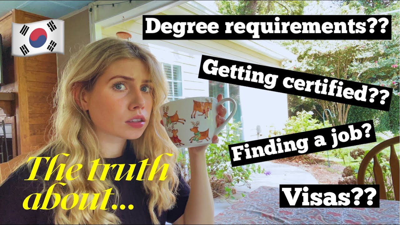 HOW DID I DO IT? | easy steps to become an English teacher in South ...