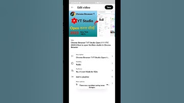 there was a problem saving some change /YT Studio problem #shorts #ytstudioproblem #ytstudio #viral
