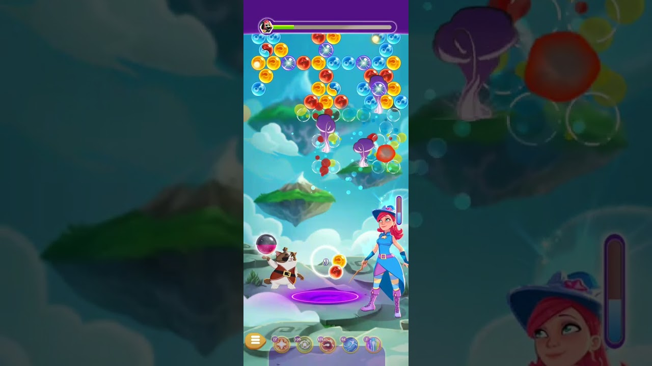 Magic Combo! / Defeat Morgana! /No Spell! / CH-101 / Level 1999 / Bubble Witch 3 Saga Gameplay