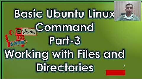 Std 11 || Computer || Chapter - 6 || Linux commands || Linux commands to work with file and folder