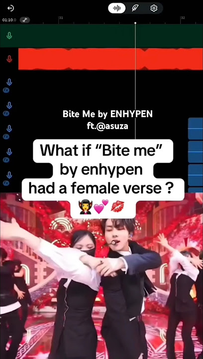 Bite Me by ENHYPEN (Feat.@asuza)🔥🔥 I love her voice🥰🥰 #enhypen