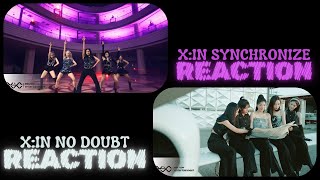 Ameri-CANs React | X:IN 엑신 'SYNCHRONIZE' MV & X:IN 엑신 'NO DOUBT' MV |