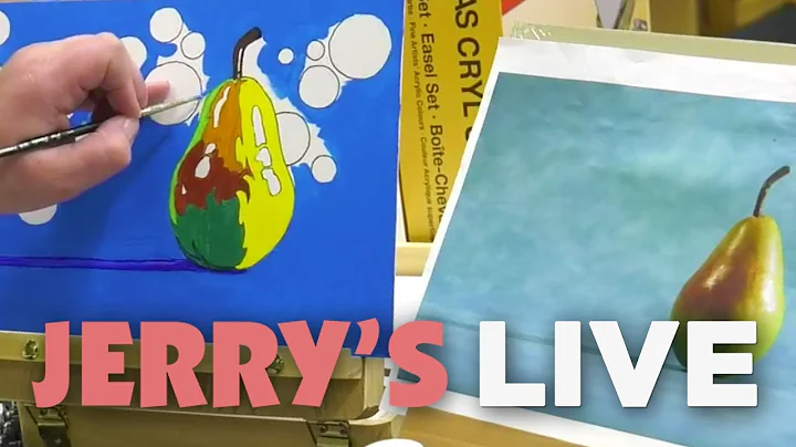 Jerry's LIVE Episode #151: Fun Acrylic Painting De...