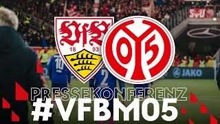 Die PK nach dem Bundesliga-Spiel in Stuttgart | #VFBM05 | #05ertv | Saison 2025/26