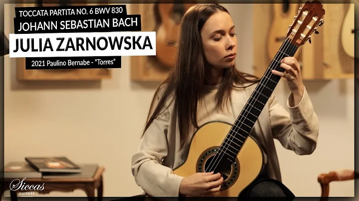 Julia Zarnowska plays Toccata from Partita No. 6 BWV 830 on a Paulino Bernab 2021 Torres