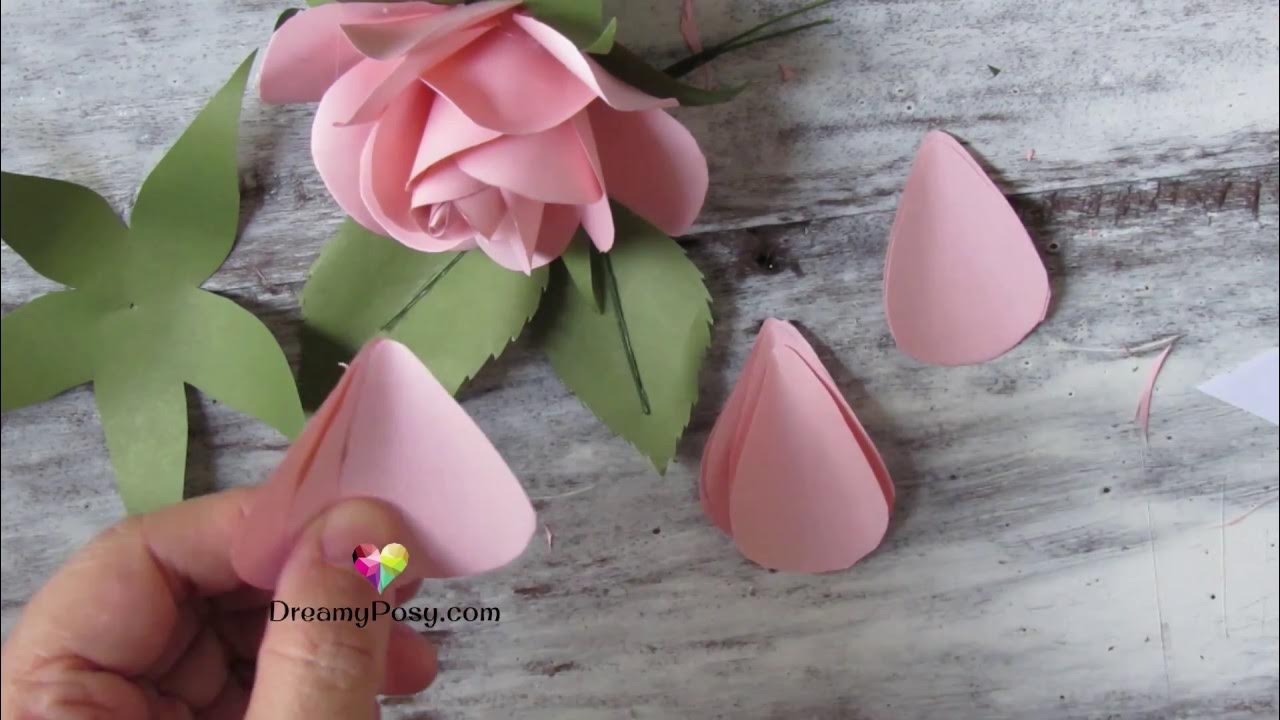 10+ tutorials to make paper rose, FREE templates, step by step