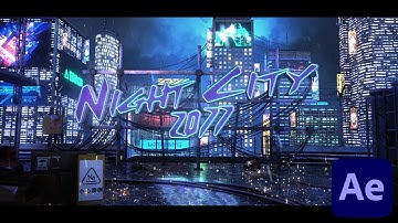 Cyber ​​Neon Logo ( After Effects Template ) ★ AE Templates