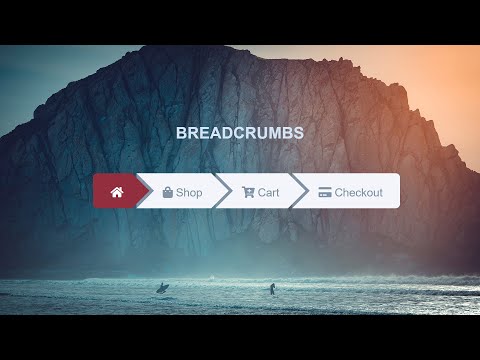 Cool Breadcrumbs Design (HTML & CSS)