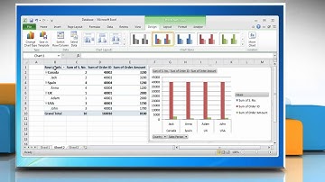 Microsoft® Excel 2010: How to delete a PivotTable or PivotChart report on Windows® 7