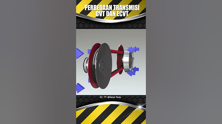 Difference between CVT and YECVT transmissions as used by Yamaha Nmax Turbo #shorts #yamaha