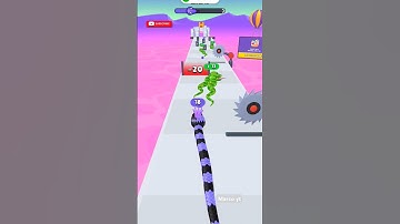 🐍Snake Run Race Game All Level 👉49 New Game😱 #shortvideo​ #gameplay​ #shorts #snakegame