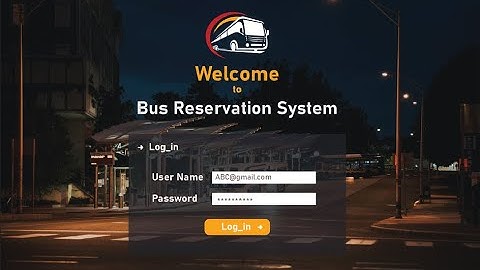 Bus Reservation System | Windows Form | C# |  Visual Studio