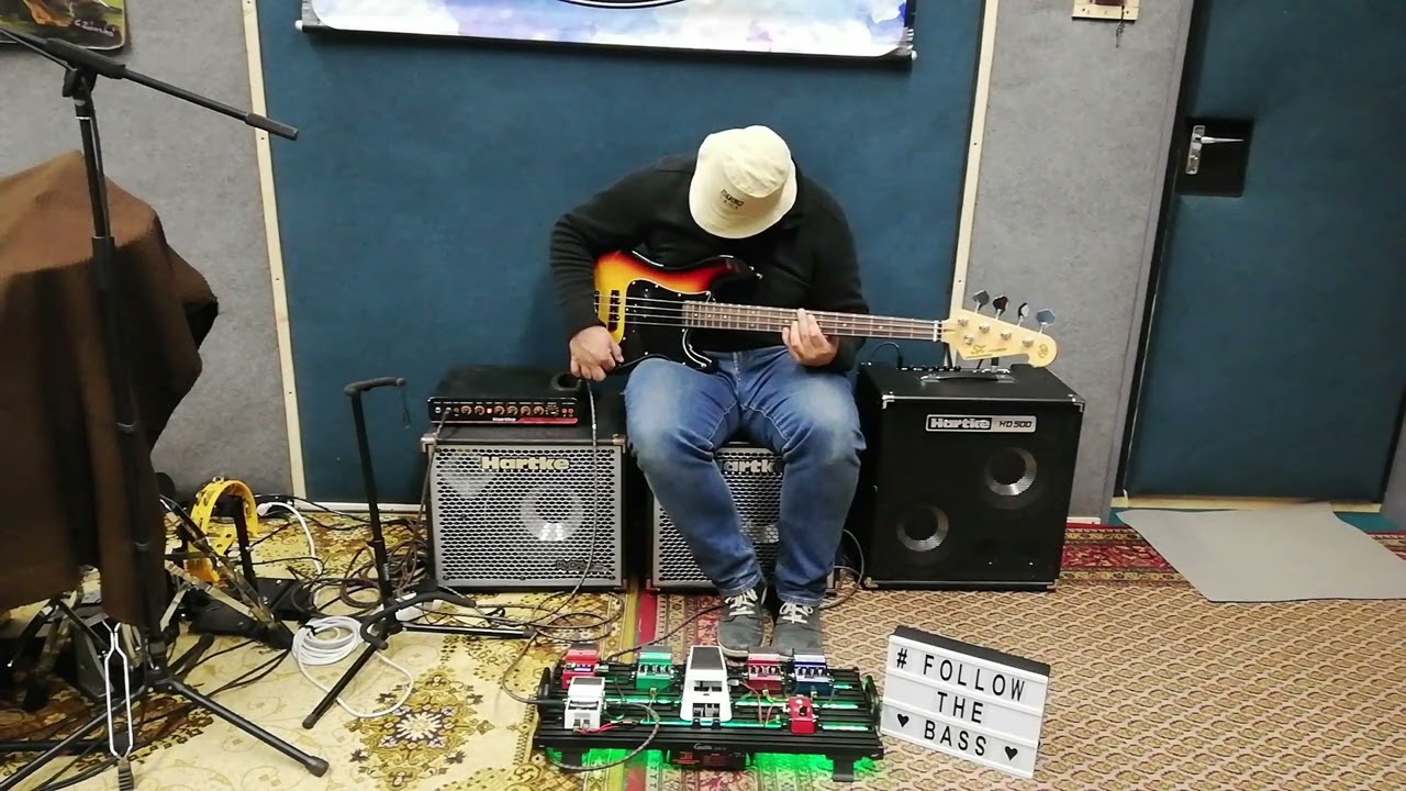 SX VTG Series Custom Handmade Precision Jazz Bass/Hartke HD500/TX600/HX112