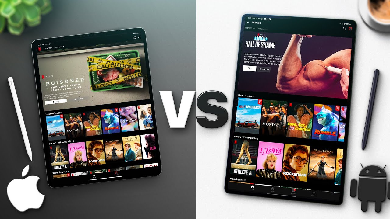 iPad Pro M2 vs. Samsung Tab S9 Ultra 