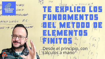 Te explico los fundamentos del metodo de elementos finitos (1)