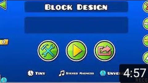 How I make my block design - Geometry Dash