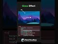 Glass Blur effect in css | Blur effect | #ytshorts #html #bootstrap #coding #programming #technology