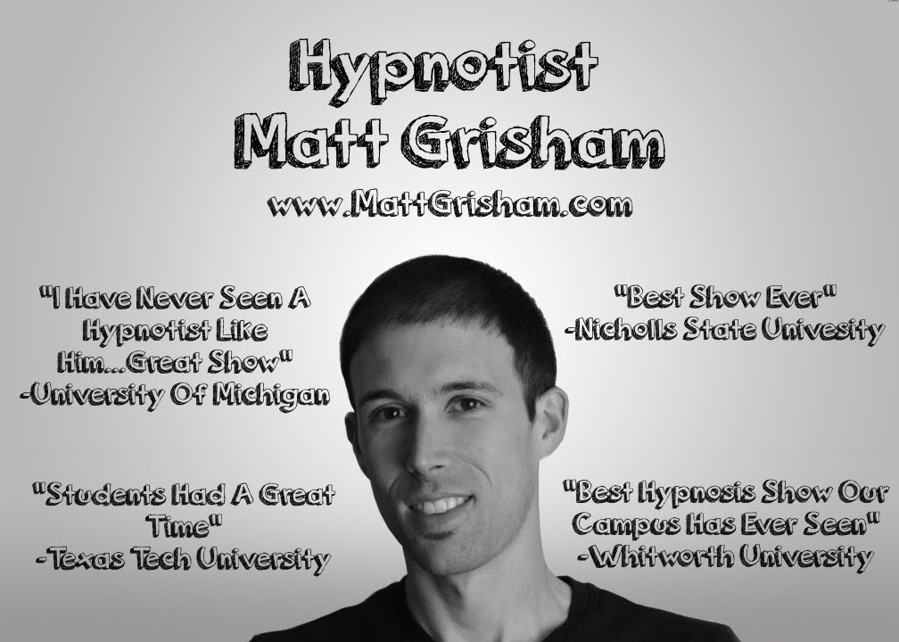 Hypnotist Matt Grisham Promo Video