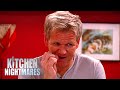 Gordon Ramsay Thinks He Chipped A Tooth | Kitchen Nightmares