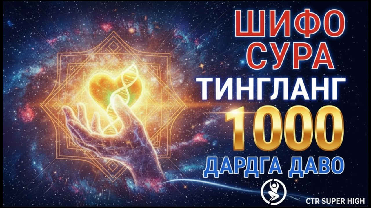 💖 Танa Оғриғи ва Безовталикка Қарши Таъсирли Шифо Суралари