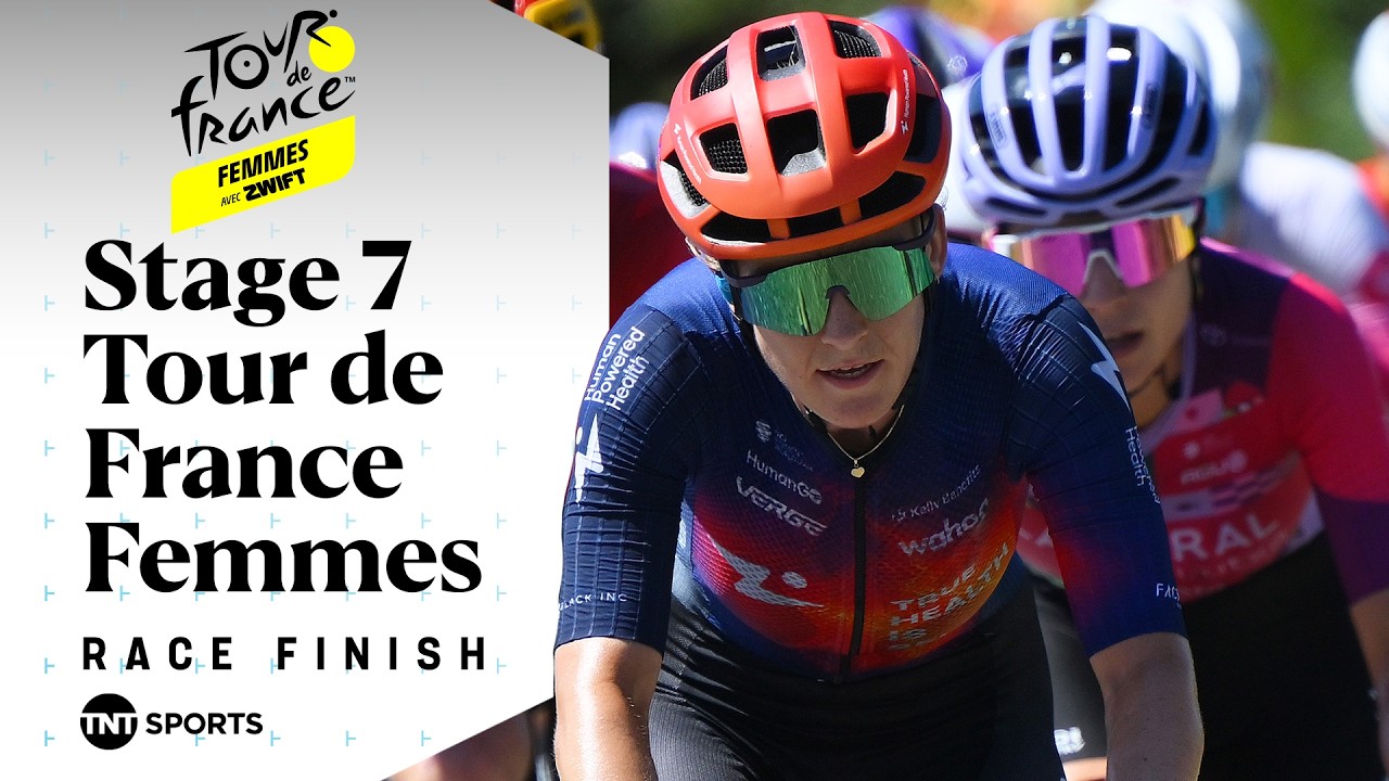 INCREDIBLE CLIMB! 😣 | Tour de France Femmes Stage 7 Final KM's | TNT Sports Cycling