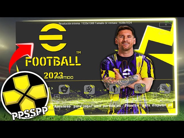 EFOOTBALL / PES 2023 PPSSPP DI ANDROID ! Cobain Kuy 🔥🔥 #fyp