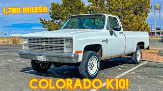 My New Squarebody Chevy K10! Truck Tour+Drive and Cleanup by Crank Em TV 7,479 views 2 years ago 13 minutes, 29 seconds