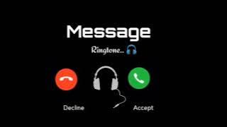 New incoming message ringtone/sir name message tone/ mobile latest message ringtone #arianking05