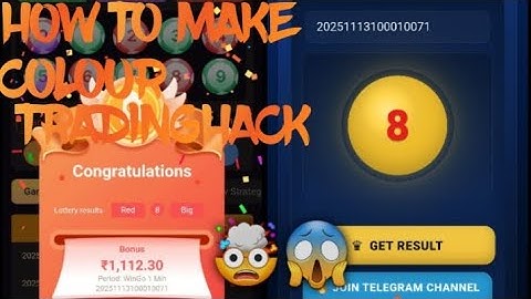How To Make A Colour Prediction Game Hack Mod APK | HACK WITH PRINCE #technology #gameplay #trend