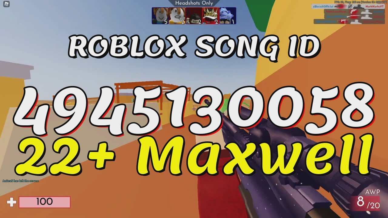 22+ Maxwell Roblox Song IDs/Codes - YouTube