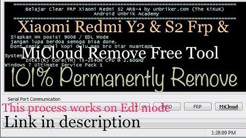 Redmi y2 Mi account remove 1000%