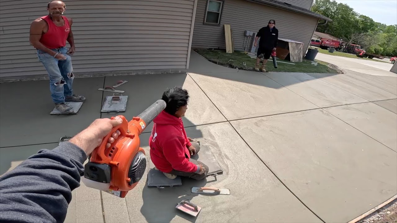 One more day on this BIG concrete job. Almost done!