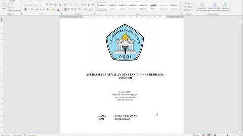 Simulasi Program Aplikasi Skripsi UNINDRA PGRI | Risky Setiawan - 201943500467