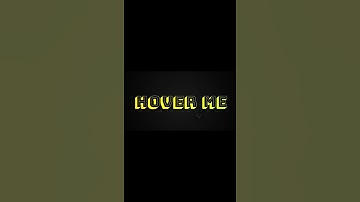 Color Blend Hover Text Animation 💥