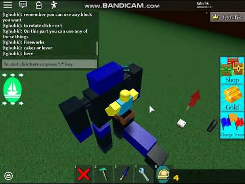 How to make a simple basic robot in build a boat