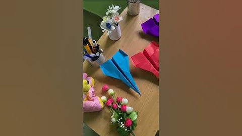 How To Make an 1min - Easy Super Airplane #origami #diy #tutorial#fastplanes #paperplane
