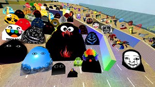 Angry MUNCI Nextbot Family Nico's Nextbots goes on a ROLLER COASTER Gmod! Garry's Mod Sandbox