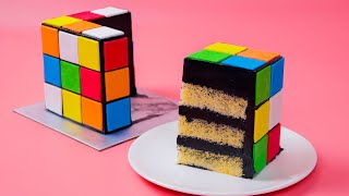 Is it CAKE or FAKE?  Realistic Cake | Awesome Rubik's Cube Cake Recipes