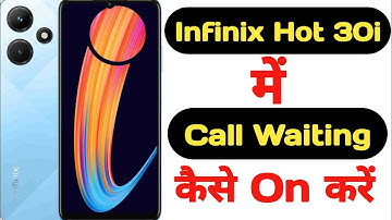 How to enable call waiting feature in Infinix Hot 30i || Infinix Hot 30i call waiting ||