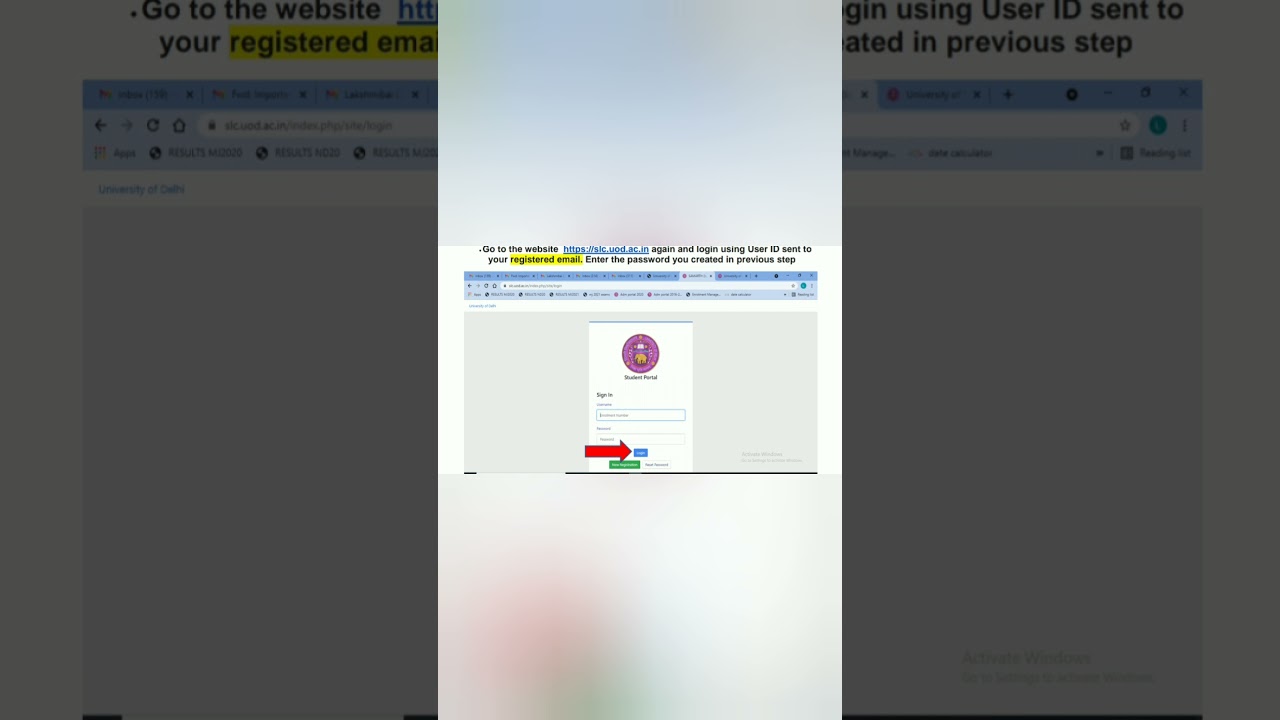 How to Fill obe examination form Dec 2021 for 3/5/7th semester! delhi university!