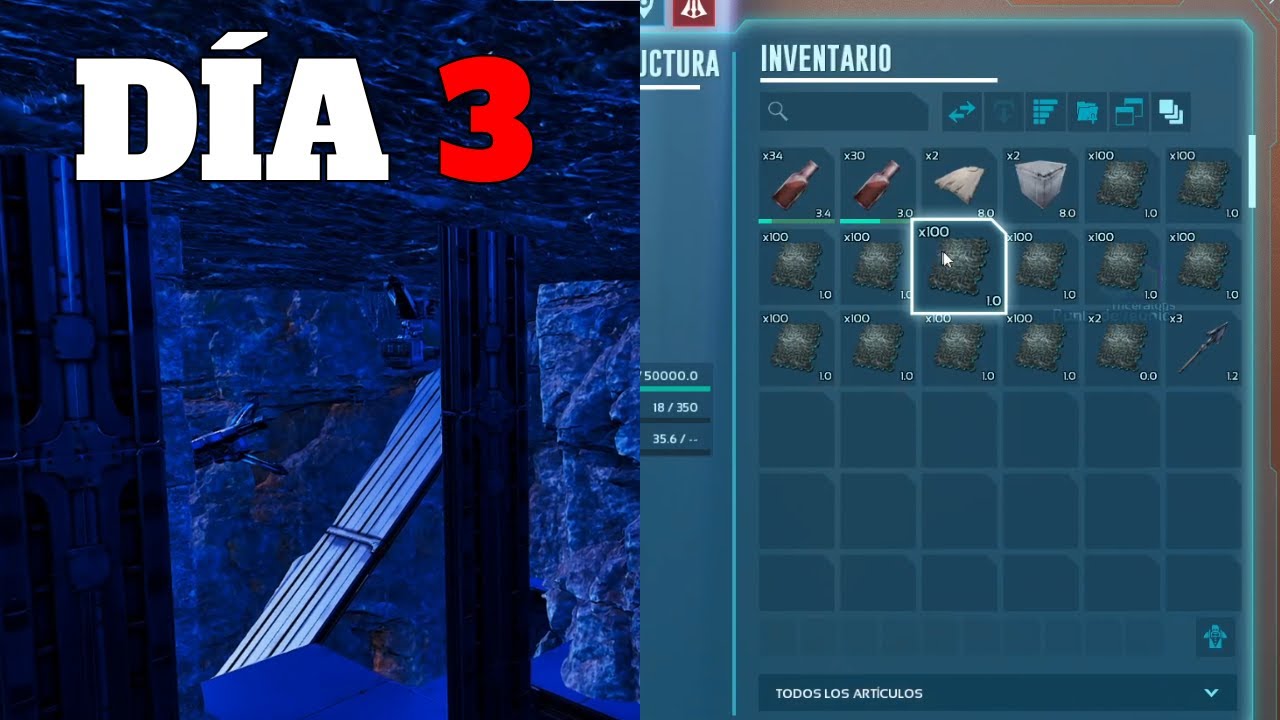 ENCONTRAMOS +1K DE ELEMENTO ESCONDIDO Y RAIDEAMOS UN RATHOLE [3] ARK ASA SMALL TRIBES