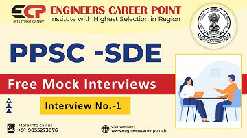PPSC SDE FREE Mock Interview-1 | PPSC SDE Interview Preparation | Prepare for PPSC SDE Interviews