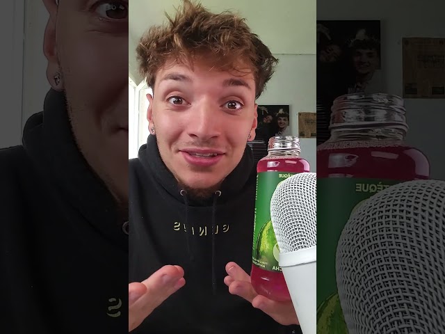 CIAO KOMBUCHA Dégustation ASMR #asmr #humour #asmrfr #dégustation