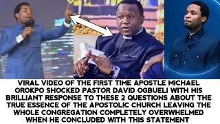 VIRAL VIDEO OF WHEN APST MIKE LEFT PASTOR DAVID OGBUELI OVERWHELMED WITH THIS BRILLIANT ANSWERS